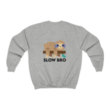 Load image into Gallery viewer, SLOW BRO Logo- Adult Crewneck
